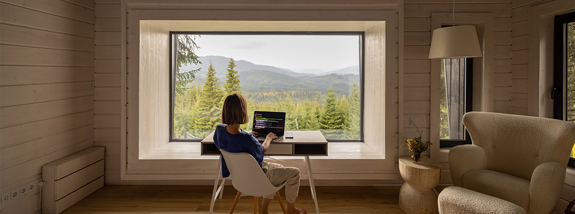 La natura entra dalla porta e bussa alla finestra